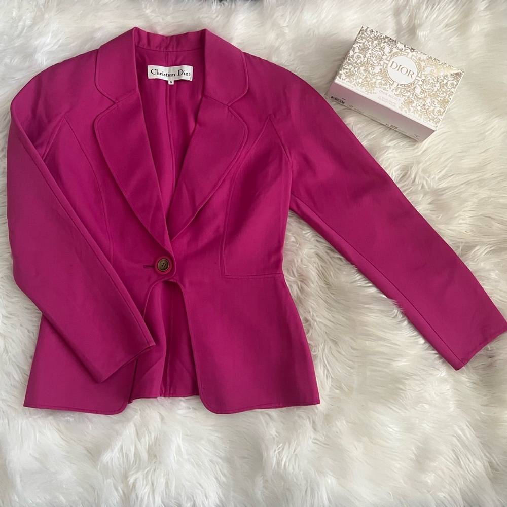 Christian Dior Women’s Blazer Pink Size 9